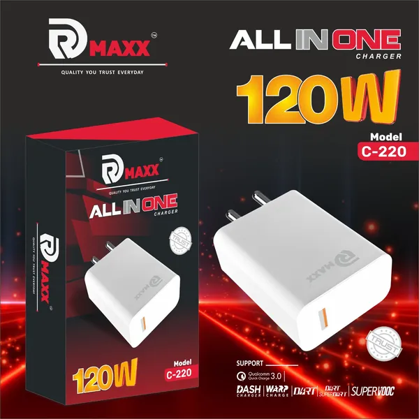 Abs_Plastic_Flash_&_Supervooc_Supported_Fast_Charger_For_High-Speed_Charging_For_Compatible_Devices