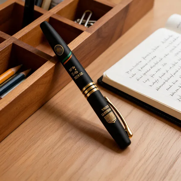 Black_Gold-Tone_Capped_Fountain_Pen