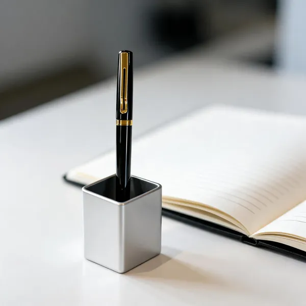 Black_Gold-Tone_Capped_Roller_Pen_With_Clip