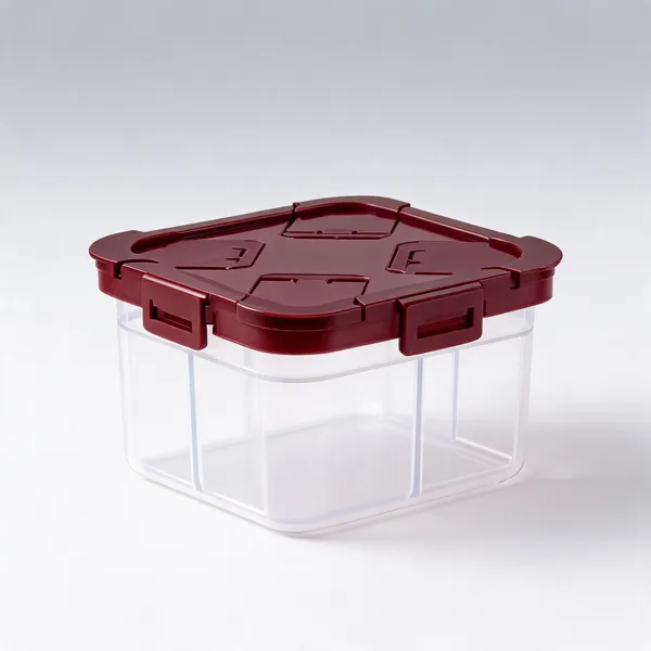 Plastic_Transparent_4-Section_Airtight_Food_Storage_Container_2500Ml