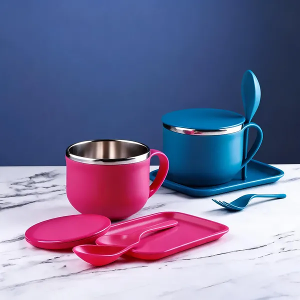 Stainless_Steel_Noodle_Bowl_Food_Serving_Set_With_Lid_Tray_Spoon_Set_Of_2