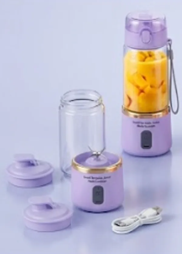 Purple_Plastic_Usb_Rechargeable_Portable_Juicer_Blender_400Ml_6_Blades