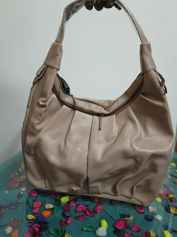 Taupe_Synthetic_Leather_Hobo_Handbag_For_Women