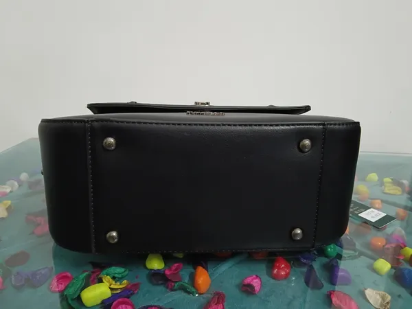 Black_Synthetic_Structured_Shoulder_Bag_For_Women