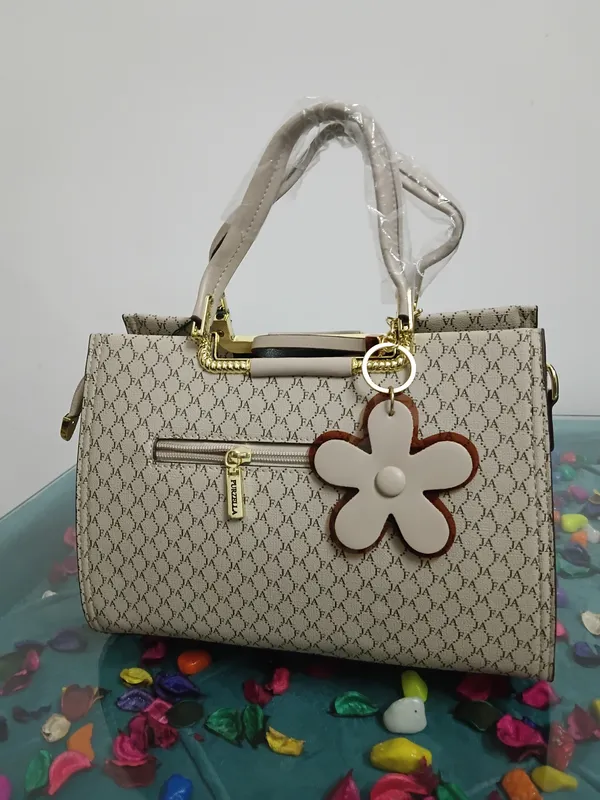 Beige_Faux_Leather_Printed_Tote_Handbag_For_Women