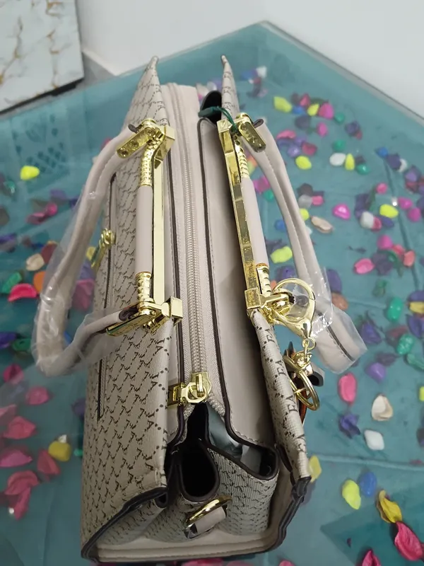 Beige_Faux_Leather_Printed_Tote_Handbag_For_Women