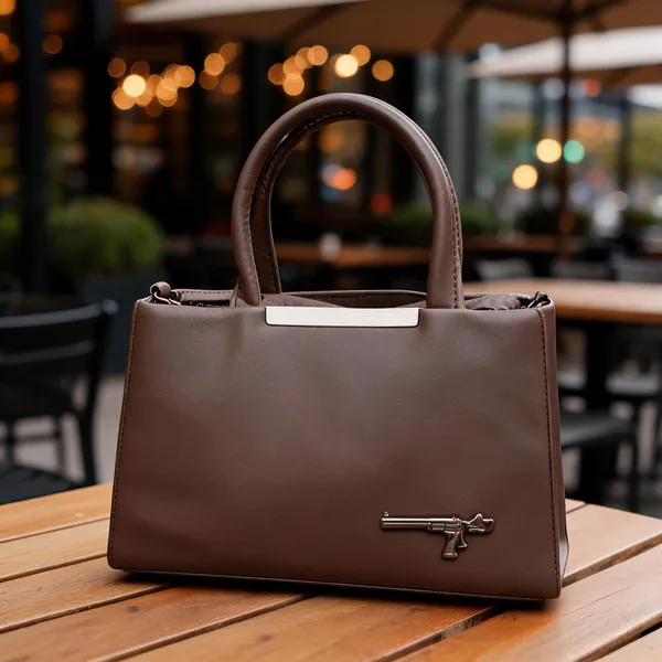Brown_Faux_Leather_Structured_Tote_Handbag_For_Women