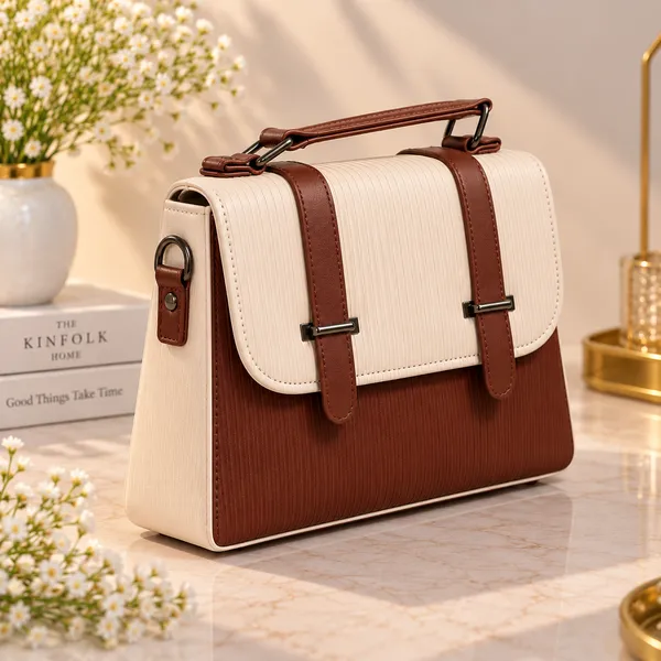 Brown_Synthetic_Leather_Textured_Structured_Handbag_For_Women