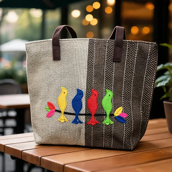 Grey_Jute_Cotton_Woven_Fish_Motif_Tote_Bag_For_Women
