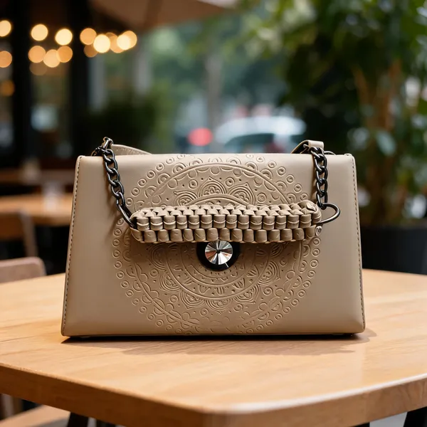Beige_Synthetic_Leather_Embossed_Sling_Handbag_For_Women