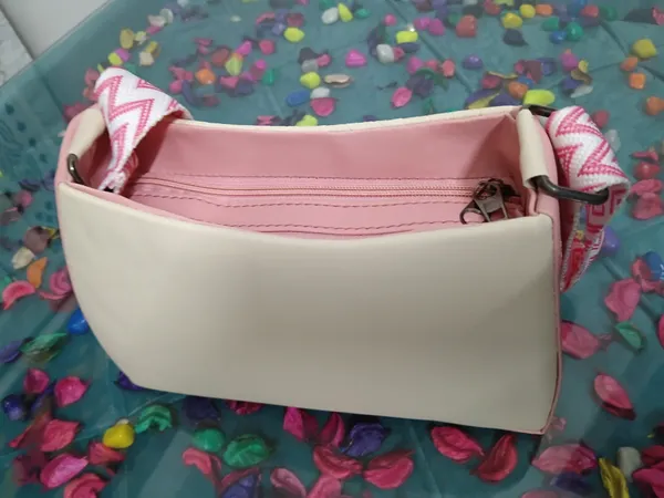 Beige_Synthetic_Leather_Textured_Shoulder_Bag_For_Women