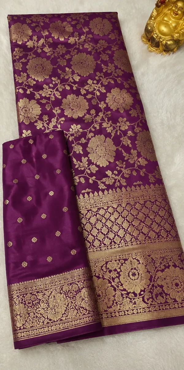 Purple_Banarasi_Silk_Floral_Woven_Saree_For_Women
