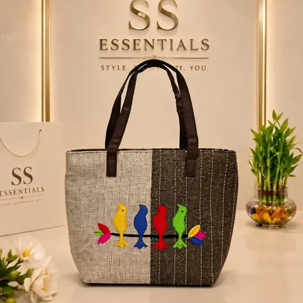 Multicolour_Jute_Cotton_Bird_Embroidered_Tote_Bag_For_Women