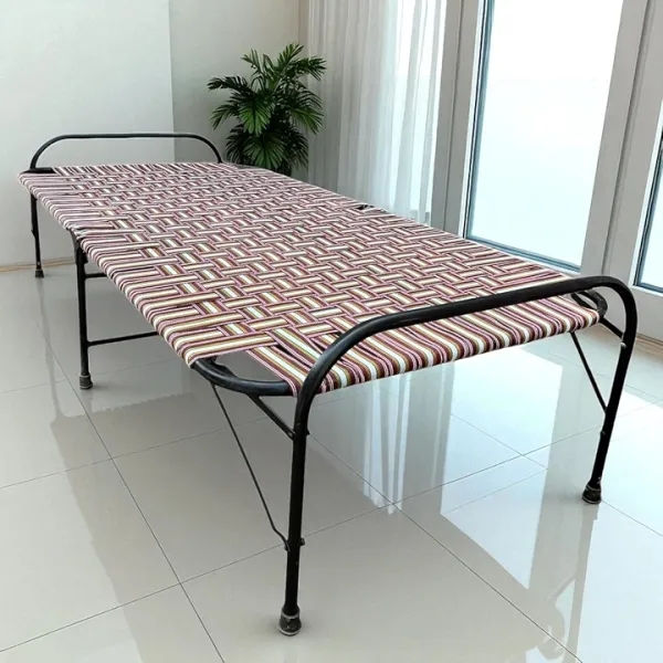 Bcf_Multicolor_3x6_Feet_Portable_Metal_Iron_Folding_Bed_Iron_Cot_Foldable_Bed_Frame_Portable_Bed_Cot_Camp_Bed_Guest_Bed_Folding_Painted_Single