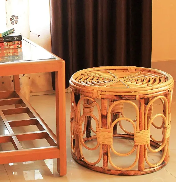Bamboo_Cane_Round_Side_Table_Coffee_Table_Tea_Table_For_Home_Office_Living_Room_Glass_Not_Included_Size_16
