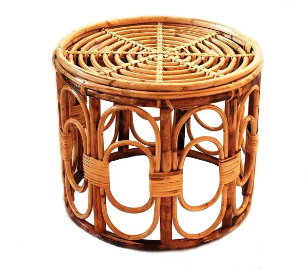Bamboo_Cane_Round_Side_Table_Coffee_Table_Tea_Table_For_Home_Office_Living_Room_Glass_Not_Included_Size_16