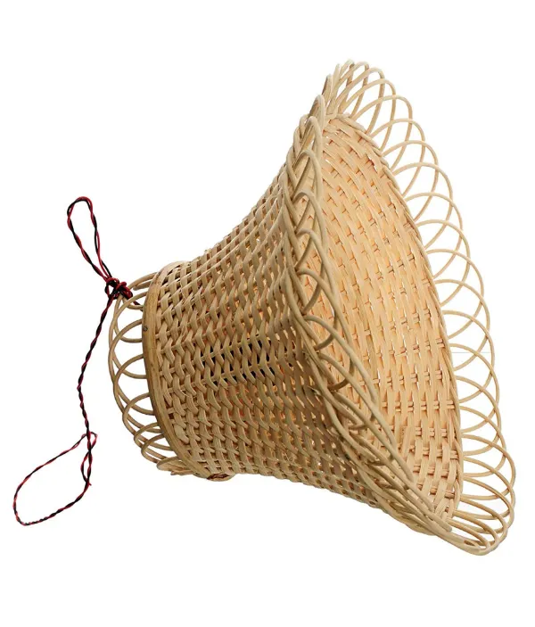 Cane_Hanging_Lamp_Shade_9_X_9_Inch_Bamboo_Pendant_Light_For_Indoor_Outdoor_Use_Ideal_For_Home_Cafe_Restaurant_Resort_Balcony_Hotels_Pack_Of_1_Holder_Wire_Not_Included