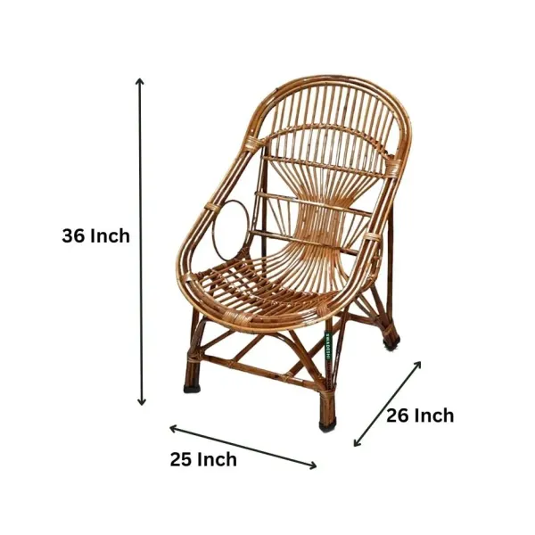Cane_Chair_With_Table_Handcrafted_Chair_For_Home_Office_Garden_Balcony_Stylish_Durable_Set_Of_1_With_Table