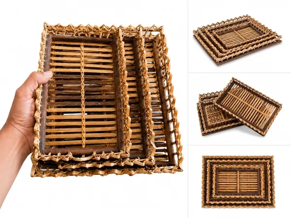 Set_Of_3_Bcf_Bamboo_Craft_Handcrafted_Wooden_Serving_Tray_With_Diagonal_Stripe_Pattern_Dark_And_Light_Wood_2_Side_Handles