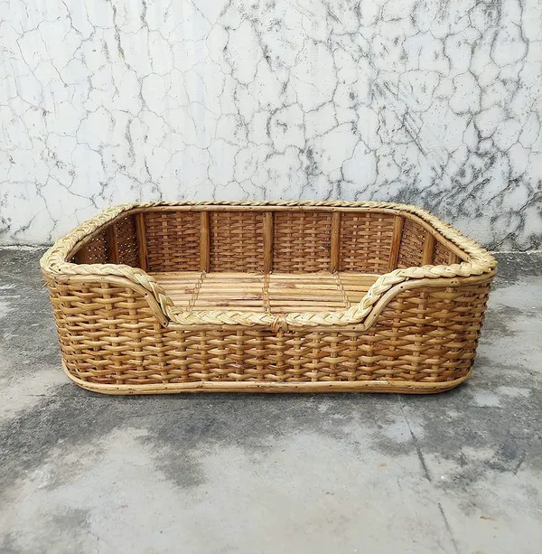 Handcrafted_Bamboo_Cane_Woven_Pet_Bed_36_X_24_X_7_Inch_Rectangular_Dog_Basket_With_Foam_Cushion
