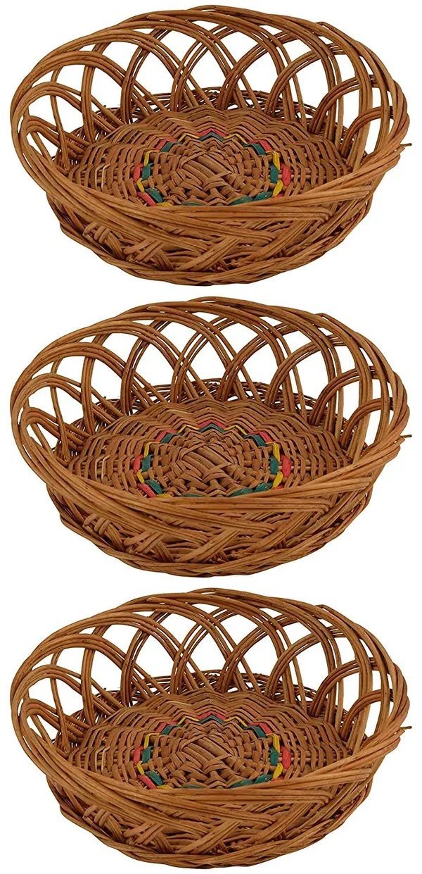 Round_Jali_Cane_Bamboo_Basket_Fruit_Vegetable_Kitchen_Chapati_Basket_Gift_Packing_Size_9_9_5_Inches_Pack_Of_3