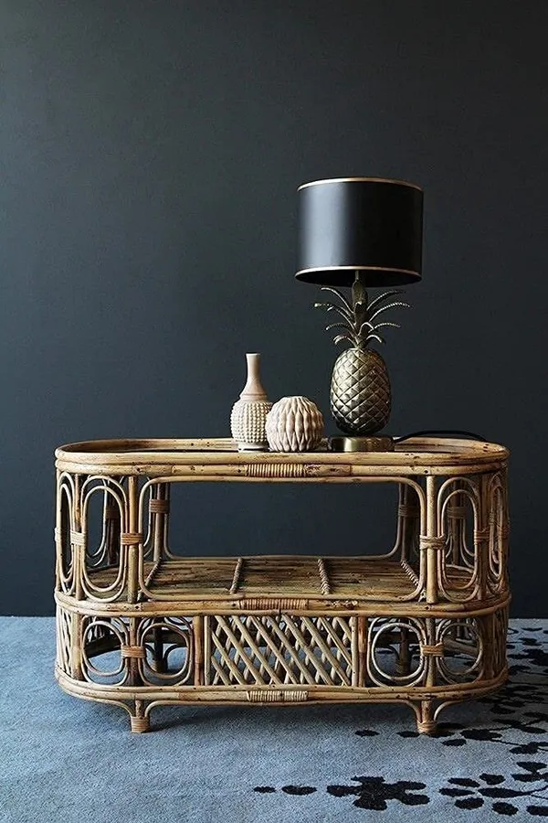 Wood_Bamboo_Rattan_Cane_Coffee_Table_Center_Table_For_Living_Room_Glass_Not_Included