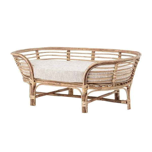 Handcrafted_Bamboo_Cane_Dog_Bed_36_X_28_Inch_Wooden_Finish_Pet_Sofa_With_Foam_For_Labrador_Golden_Retriever