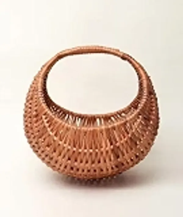Bcf_Pooja_Basket_Flower_Baskets_Hamper_Baskets_Fruit_Basket_Vegetable_Basket_Basket_For_Gift_Hamper_Wicker_Basket_Rattan_Basket_8_Inch