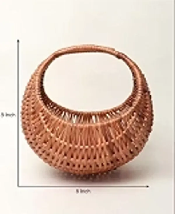 Bcf_Pooja_Basket_Flower_Baskets_Hamper_Baskets_Fruit_Basket_Vegetable_Basket_Basket_For_Gift_Hamper_Wicker_Basket_Rattan_Basket_8_Inch