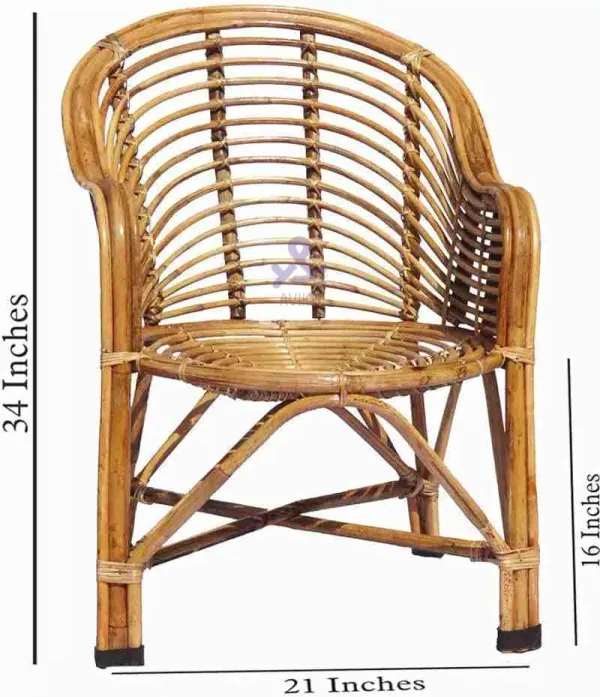 Bamboo_Cane_Chair_Kursi_For_Lawn_Chair_Arm_Chair_Room_Chair_Cafe_Pubs_Bars_Restaurants_Indoor_Outdoor_Lawn_Cafeteria_Balcony_Garden_With_Cushion_Set_Of_2