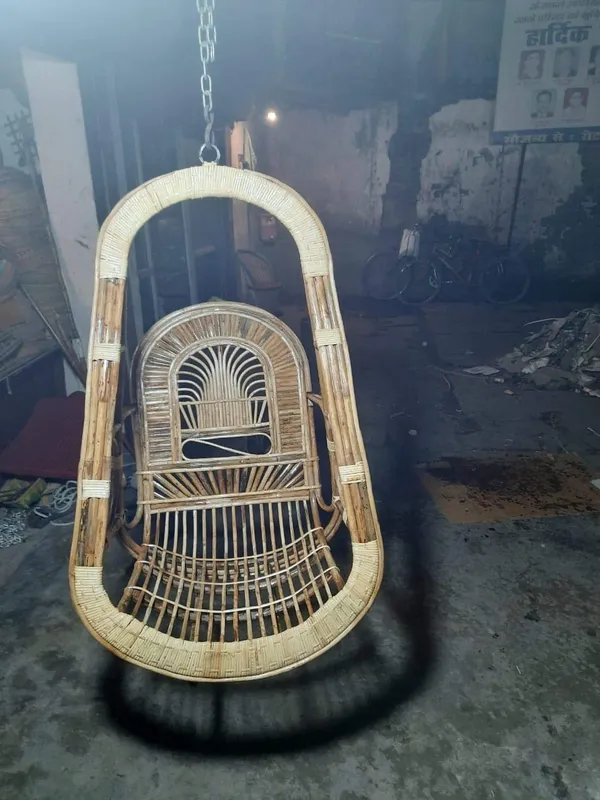 Cane_Swing_Chair_With_Cushion_Sun