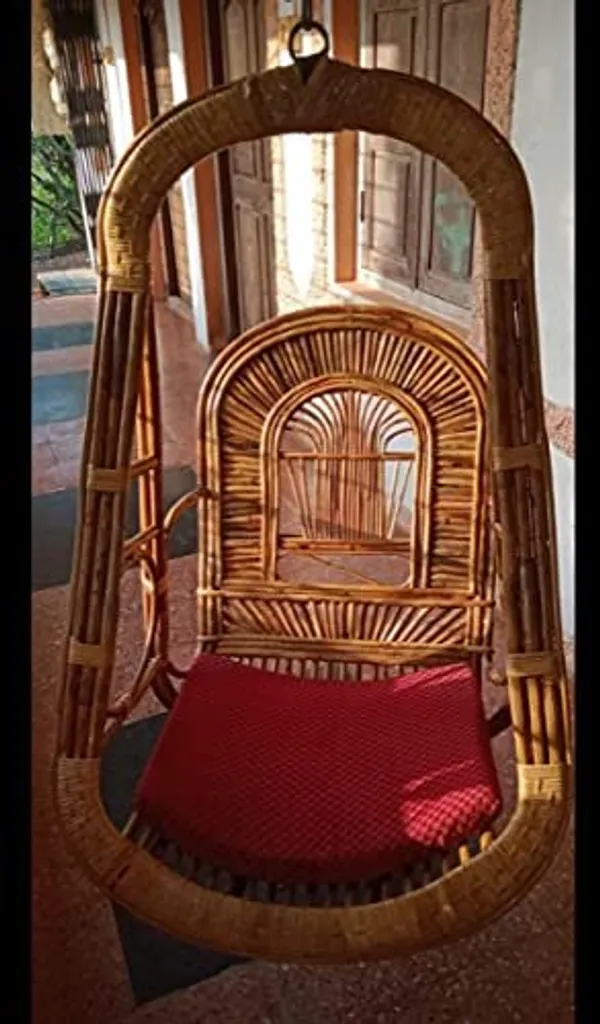 Cane_Swing_Chair_With_Cushion_Sun
