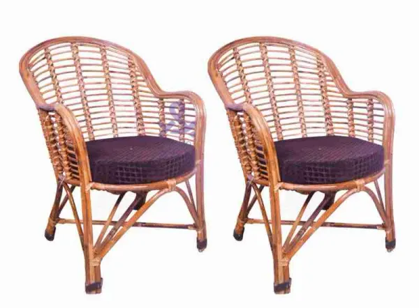 Bamboo_Cane_Chair_For_Home_Office_Garden_Balcony_With_Table_Set_Of_2_With_Table