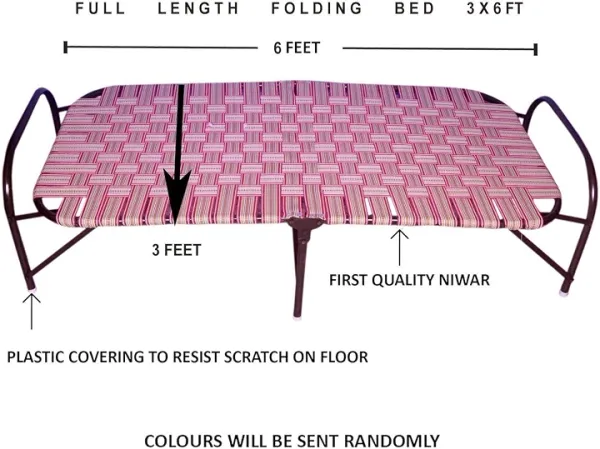 Bcf_Multicolor_3x6_Feet_Portable_Metal_Iron_Folding_Bed_Iron_Cot_Foldable_Bed_Frame_Portable_Bed_Cot_Camp_Bed_Guest_Bed_Folding_Painted_Single