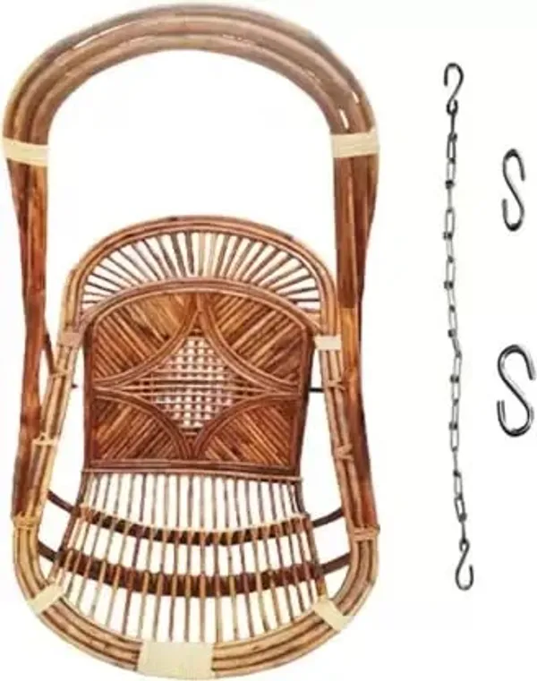 Bamboo_Cane_Swing_Chair_For_Adults_With_Chain_And_Cushion