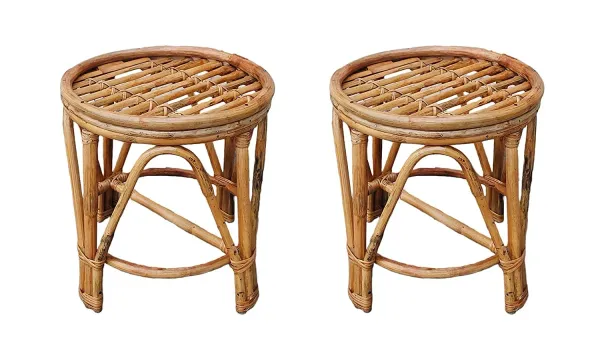 Bamboo_Cane_Mudha_Side_Stool_Balcony_Stool_Natural_Set_Of_2