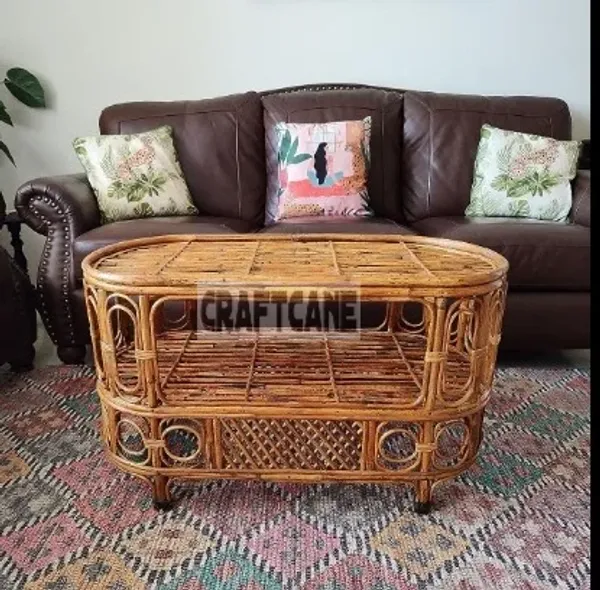 Cane_Table_Coffee_Table_Tea_Table_Serving_Table_Center_Table_For_Living_Room_Glass_Not_Included