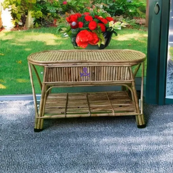 Rattan_Cane_Weaving_Oval_Table