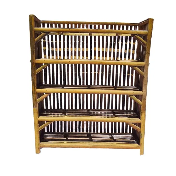 Bamboo_Rack_Books_And_Shoes_Brown_68cm_X_37cm_X_107_Cm