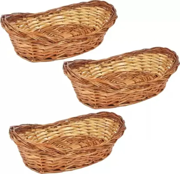 Boat_Shape_Cane_Basket_For_Kitchen_Fruit_Vegetable_Basket_Chapati_Basket_Flowers_Basket_Multipurpose_Basket_Gift_Packing_26cm_X_18cm_X9cm_Pack_Of_3