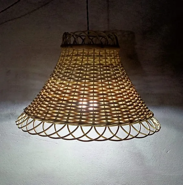 Cane_Hanging_Lamp_Shade_9_X_9_Inch_Bamboo_Pendant_Light_For_Indoor_Outdoor_Use_Ideal_For_Home_Cafe_Restaurant_Resort_Balcony_Hotels_Pack_Of_1_Holder_Wire_Not_Included