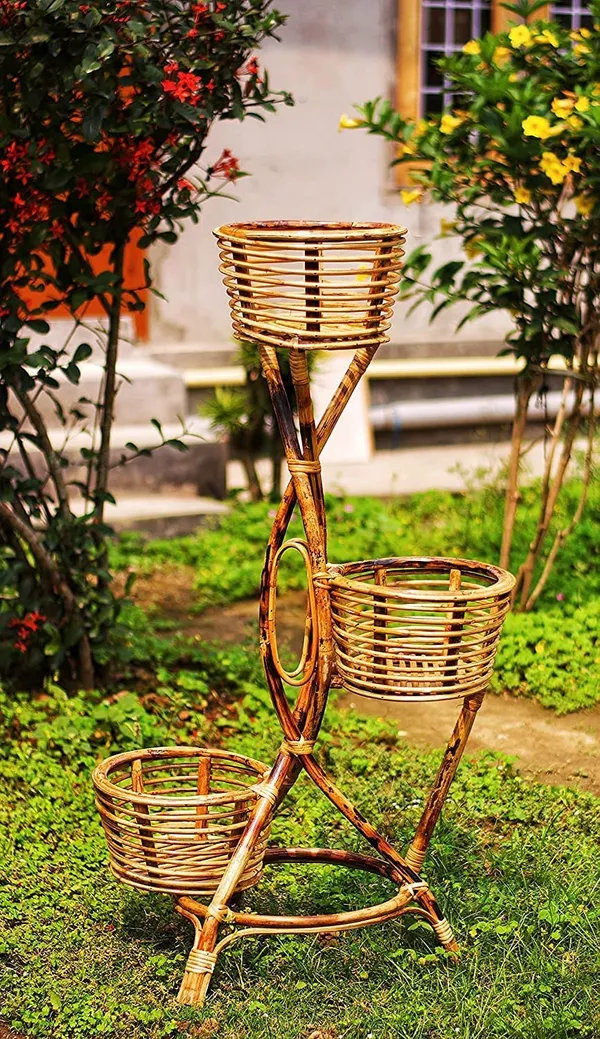 Cane_Planter_Stand_Flower_Pot_Stand_For_Patio_Living_Room_Balcony_Cafe_3_Pot