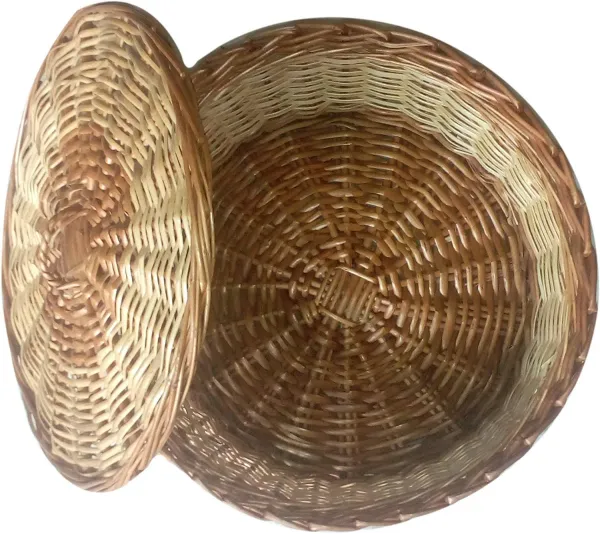 Bamboo_Cane_Chapati_Basket_Fruit_Basket