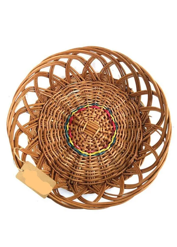 Multipurpose_Brown_Bamboo_Basket_Natural_Bamboo_Round_Shape_Cane_Bhatiacane_Com