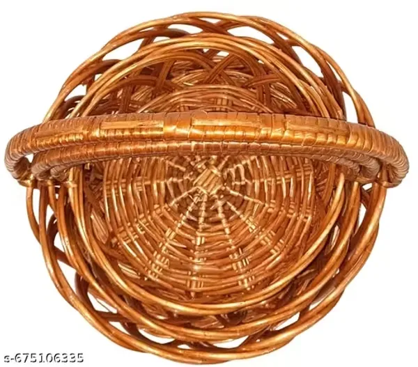 Bcf_Round_Jali_Deep_Handle_Basket_For_Hamper_Dry_Fruit_Fruit_Chocolate_Wedding_Gifts_Packings_Multipurpose_Cane_Bamboo_Wicker_Shelf_Baskets_Storage_Basket_Size_7_8_9_In
