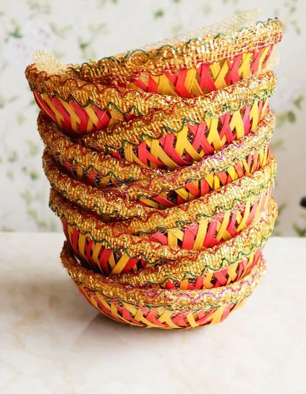 Elegant_Round_Bamboo_Basket_With_Net_Cover_Perfect_For_Weddings_Festivals_Gifts_Pack_Of_4_9inch_Size