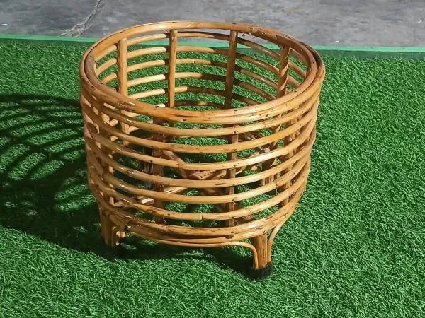 Handmade_Cane_Bamboo_Planter_Stand_12x12x13_Inches_Natural_Finish_For_Home_Garden_Balcony_Living_Room_Decor