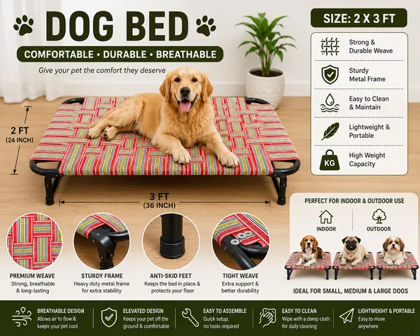 Elevated_Dog_Bed_2_X_3_Ft_Heavy_Duty_Metal_Frame_Breathable_Raised_Pet_Cot_Indoor_Outdoor_Use