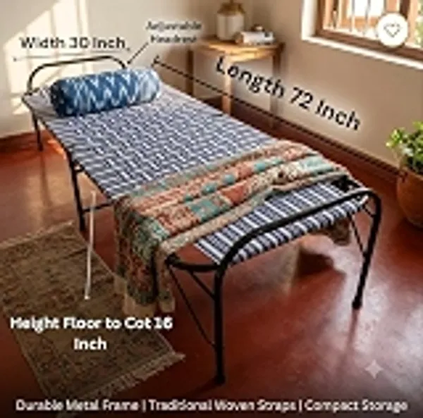 Bcf_Multicolor_Foldable_Metal_Iron_Bed_Portable_Single_Cot_Strong_Lightweight_Folding_Bed_For_Camping_Guest_Use_Hostel_Home