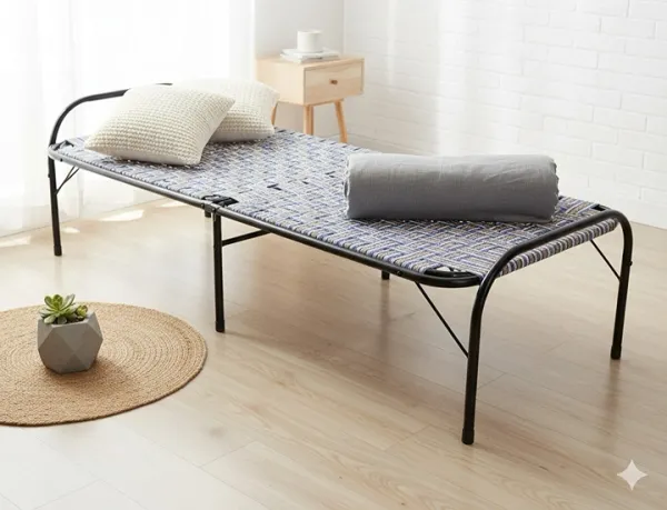 Double_Pipe_Folding_Bed_For_Sleeping_Double_Size_A1_Niwar_6_Leg_Supports_Unique_Design_Heavy_Duty_Metal_Frame_Portable_Multipurpose_Lightweight